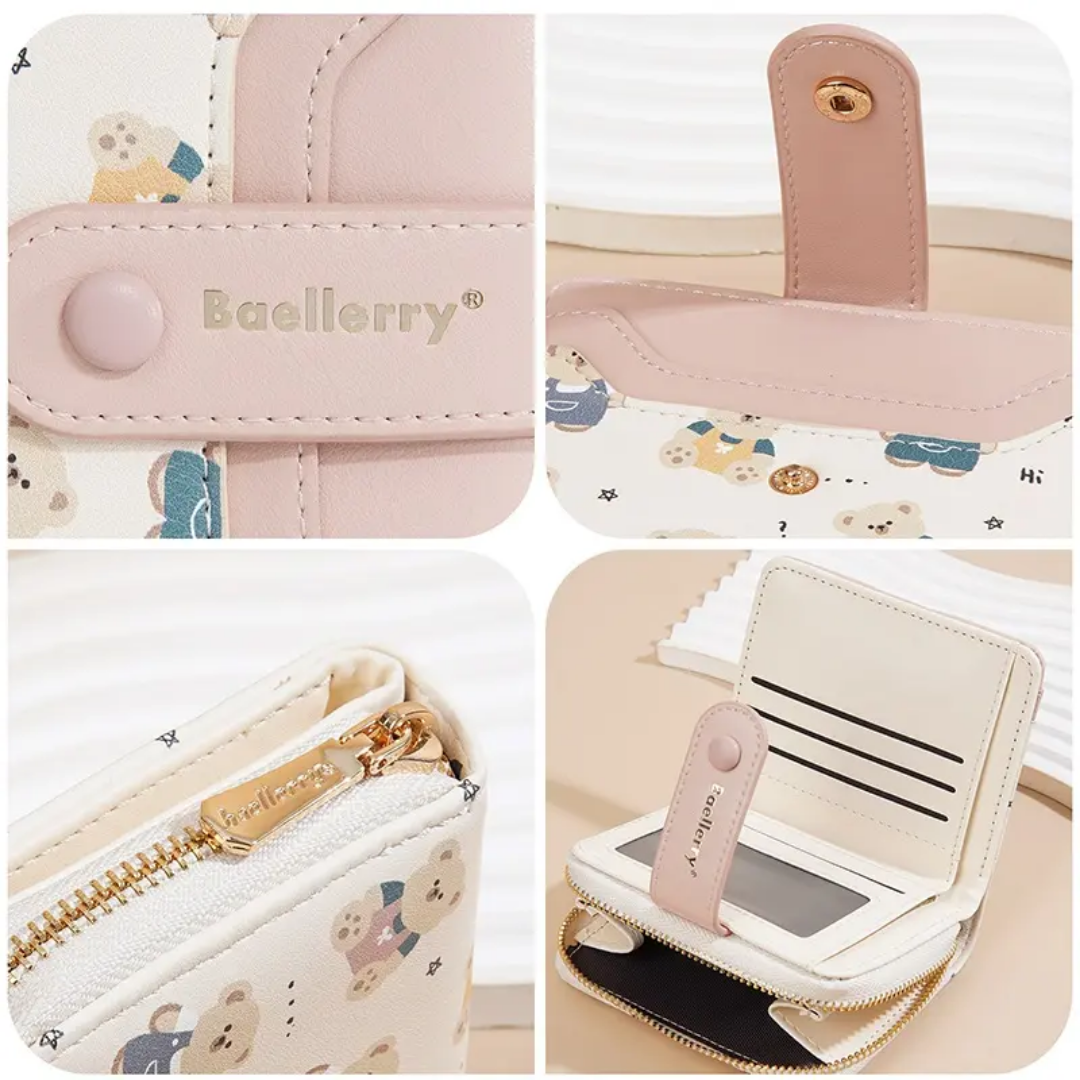 kawaii bear wallet