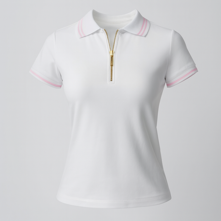 - **“Diseño clásico con cuello: polo 100% algodón”