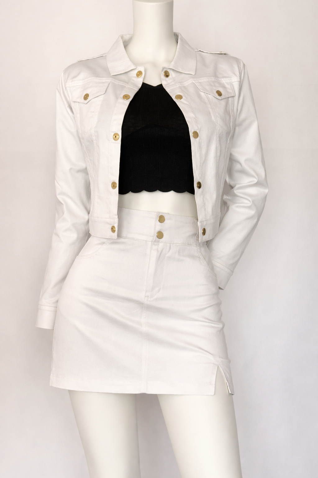 レディース3点セット スカートセットアップ