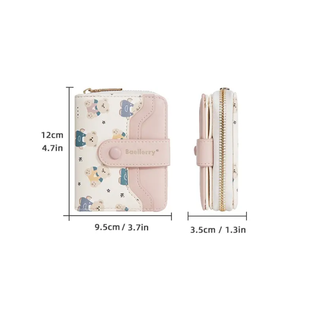 kawaii bear wallet