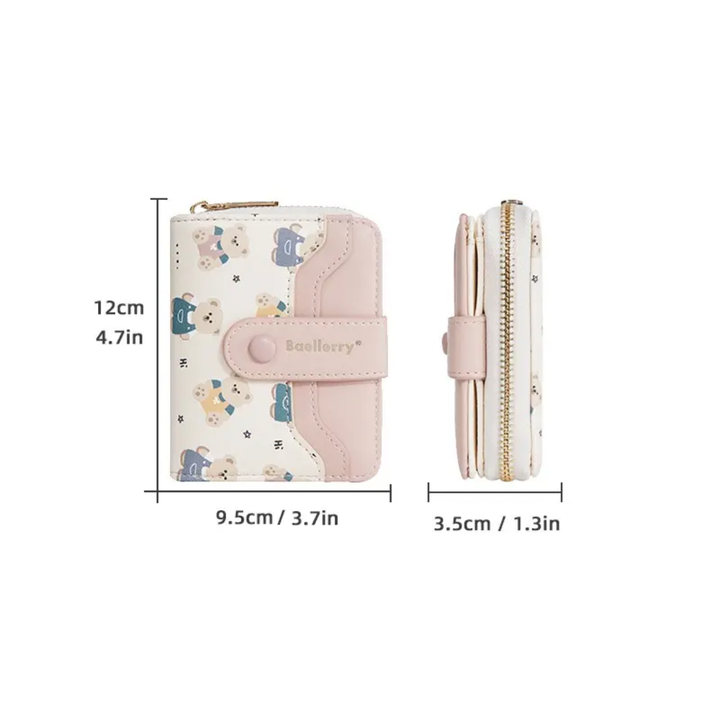 kawaii bear wallet
